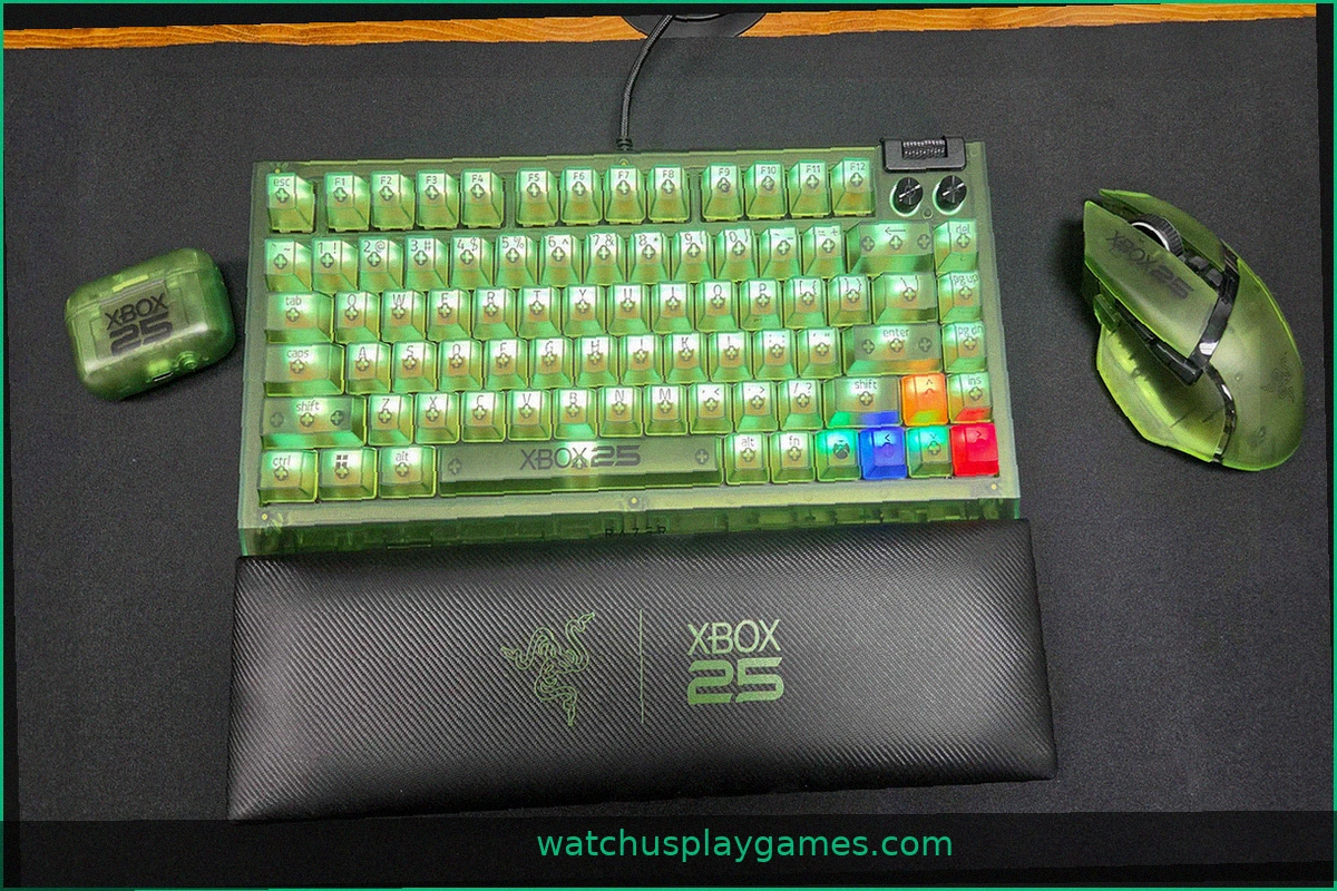 Razer Releases Limited Edition Xbox 25th Anniversary Collection
