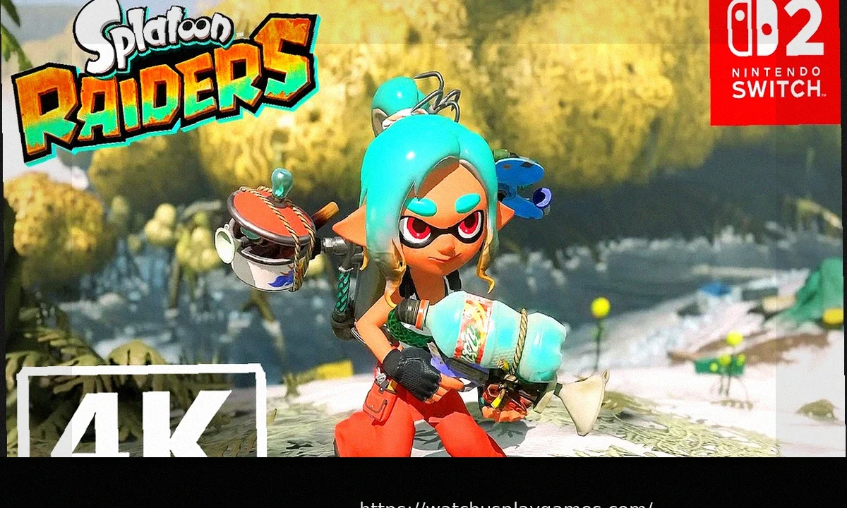 Nintendo Switch 2: Splatoon Raiders Release Date & Trailer Revealed